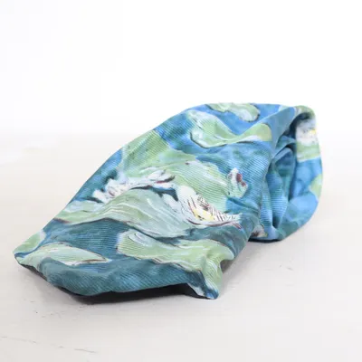 Slips (Blå, Grøn, Hvid) Silke