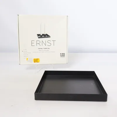 Stearinlysbakke (Sort) fra Ernst