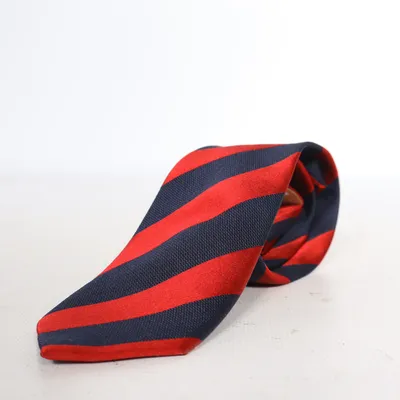 Tie (Red, Blue) from Atlas Design Silk