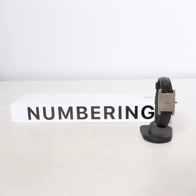Armband (Onyx) från Numbering Rostfritt stål