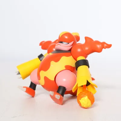 Toy figurine (Magmortar) from Pokémon