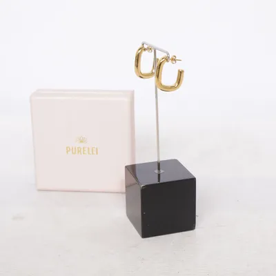 Earrings (Gold) from Purelei Stainless steel, Gold plated