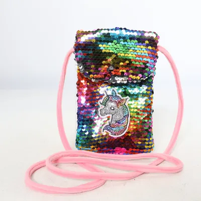 Sac à bandoulière (Rose, Multicolore)