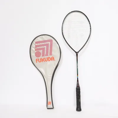 Badmintonracket (Zwart, Rood) van Fukuda