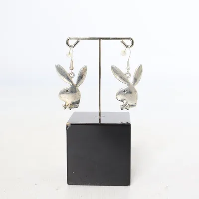 Øreringe (Playboy vintage 2000s) fra Playboy Ukendt metal