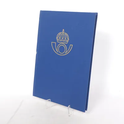 Frimärkssamling (Blå, Flerfärgad)