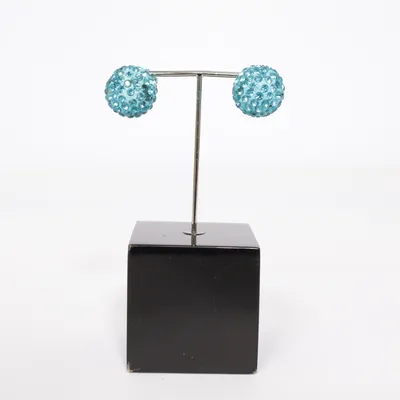 Oorbellen (Blauw) Onbekend materiaal