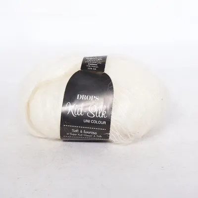 Garn (Kid-Silk) från Drops