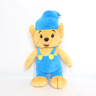 Kuscheltier (Braun, Blau, Gelb) von Bamses Värld