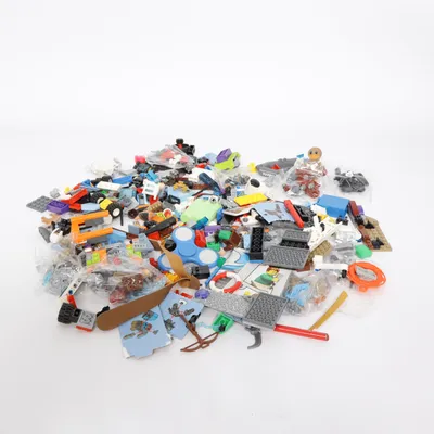 Byggesæt (Blå, Rød, Flerfarvet) fra LEGO