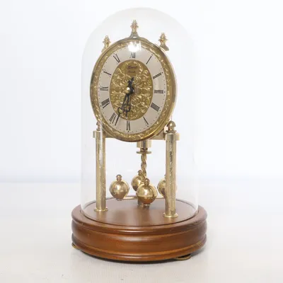 Tafelklok (Goud, Bruin) van Hermle