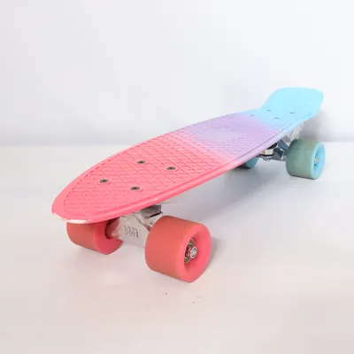 Skateboard (Pink, Blå, Flerfarvet) fra Warp Skateboards
