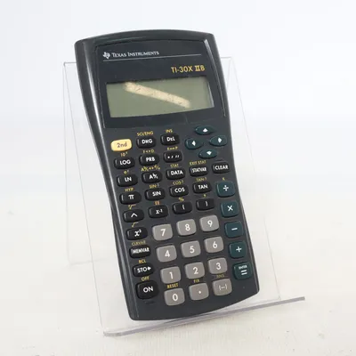 Miniräknare (Ti-30x Iib) från Texas Instruments
