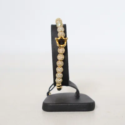 Bracelet (Or, Noir) Métal inconnu