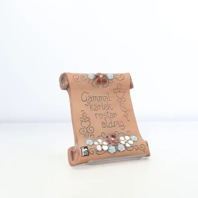 Wall plaque (Brown, Multicolored) from JIE Gantofta