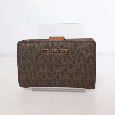 Portefeuille (Marron) de Michael Kors Cuir