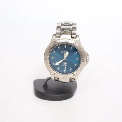 Armbåndsur (Sølv, Blå) fra Fossil