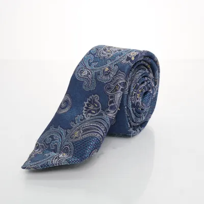 Stropdas (Blauw) van Eton Zijde