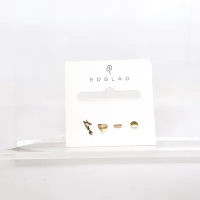 Örhängen (Guldfärgad) från Edblad Okänd metall