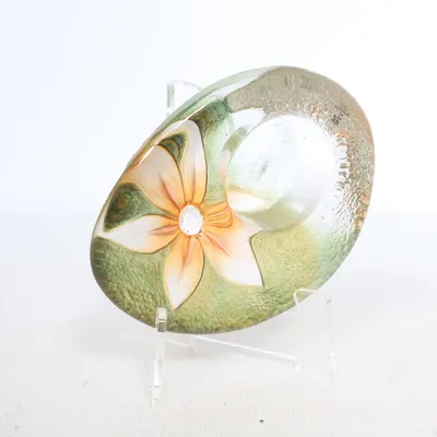 Candle holder (Green, Multicolored) from Mats Jonasson Målerås