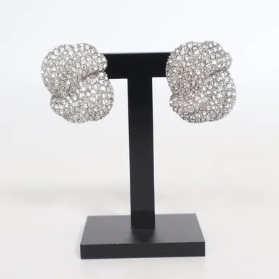 Boucles d'oreilles (Argent) Métal inconnu