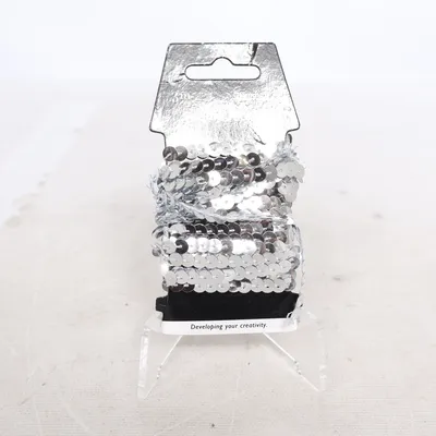 Spetsband (Silverfärgad) från Panduro Hobby