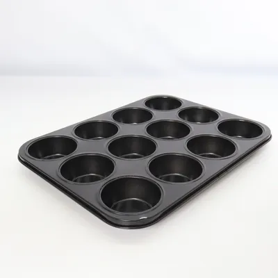 Muffinsform (Sort)