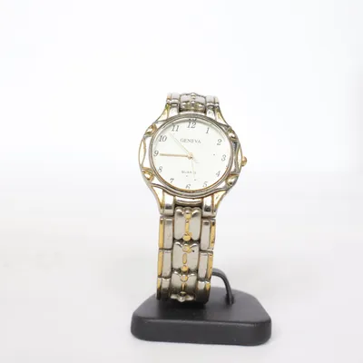 Armbandsur (Silverfärgad, Guldfärgad, Vit) från Geneva