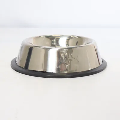 Matskål (Silverfärgad)