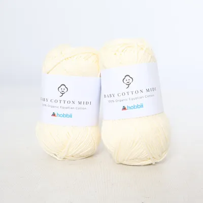 Fil (Baby Cotton Midi) de Hobbii Coton biologique