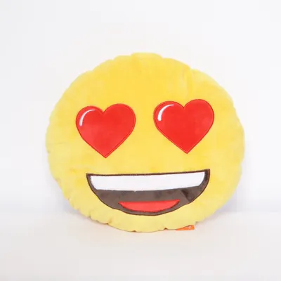 Prydnadskudde (Gul) från Emoji
