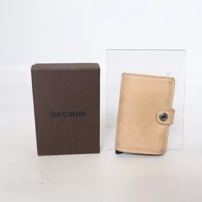 Portefeuille (Beige, Or) de Secrid