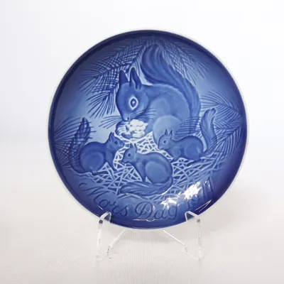 Wall plate (Mother's Day) from B&G Copenhagen Porcelain