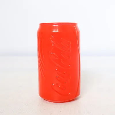 Glas (Rot) von Coca Cola