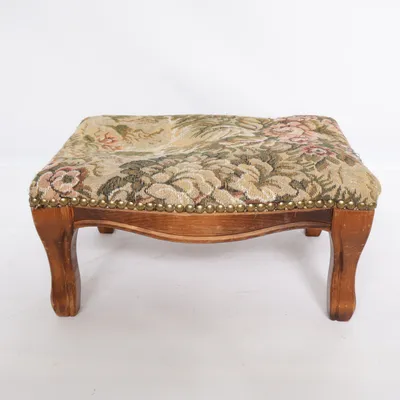 Fodskammel (Brun, Beige, Flerfarvet)