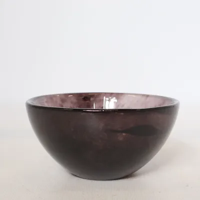Bowl (Purple) from Strömbergshyttan