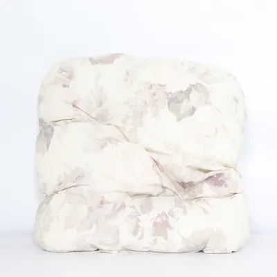 Seat cushion (White, Gray) from Delux Cotton, Polyester