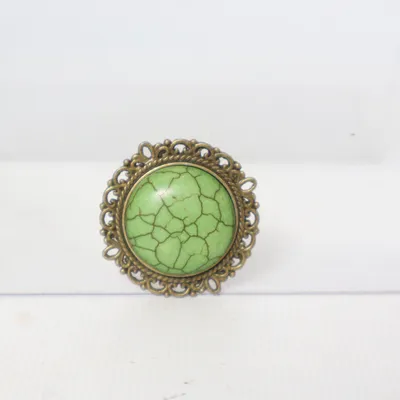 Broche (Grøn) Ukendt metal