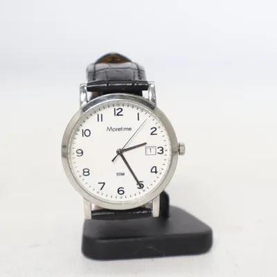 Montre (Noir, Blanc) de Moretime
