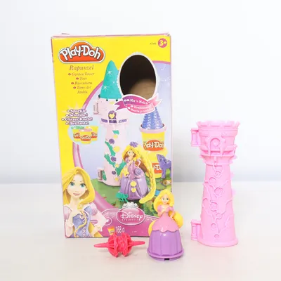 Toy figurine (Rapunzel Garden Tower) from Play-Doh