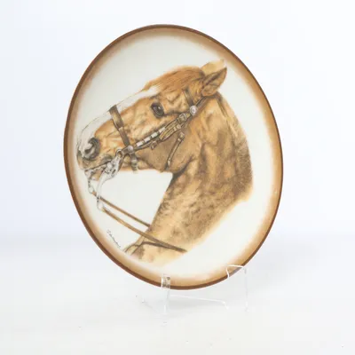 Wall plate (Amerikanisches Quarter Horse) from Goebel