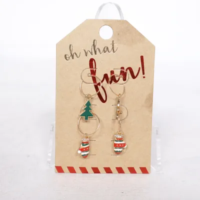 Örhängen (Flerfärgad) från Lovisa Okänd metall