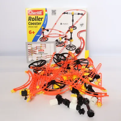 Circuit de billes (Roller Coaster Mini Rail) de Quercetti