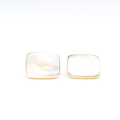 Manchetknapper (Guld, Flerfarvet) Ukendt metal