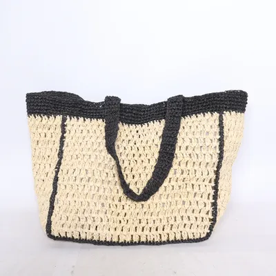 Strandväska (Beige, Svart) från Lindex
