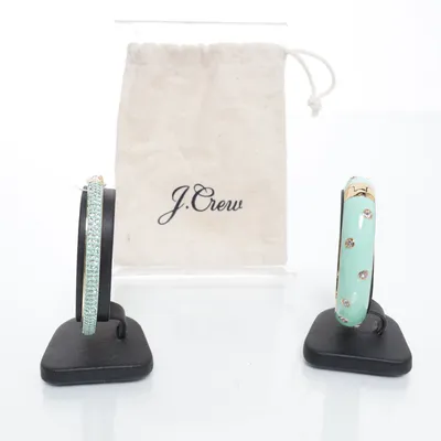 Bangle (Goud, Groen) van J.Crew Roestvrij staal