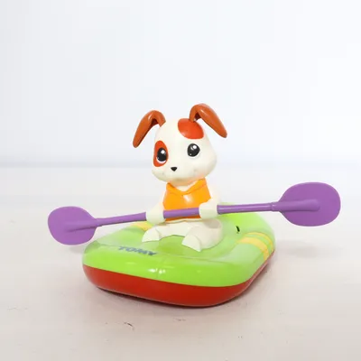 Toy boat (Green, Multicolored) from Tomy