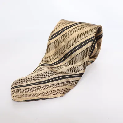 Stropdas (Beige, Zwart) van Riley Zijde