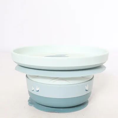 Children's dinner sets (Blue) from Done by Deer
