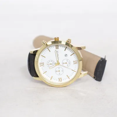 Armbandsur (Svart, Guldfärgad, Vit) från Geneva